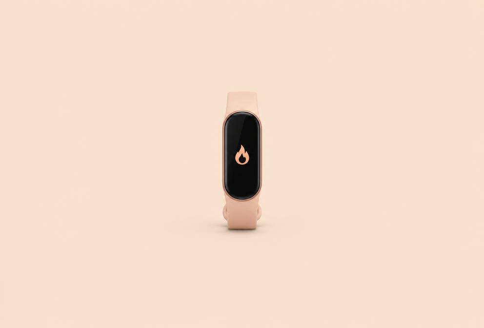 Peach smart band